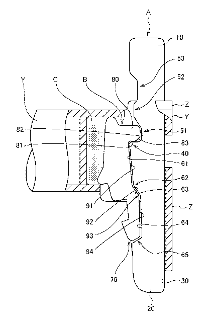 A single figure which represents the drawing illustrating the invention.